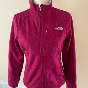 The North Face Pink Ski Jacket Full Zip Fleece